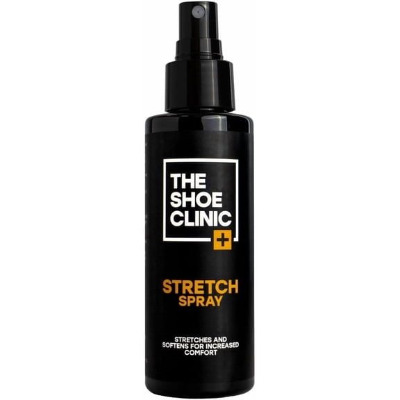 Shoe Stretcher Spray | Stretch & Softening Spray | Safe for Leather, Suede, Nubuck & Canvas Shoes & Boots | Expander to Soften Stiff or Tight Footwear | Relieve Pressure Points | 125ml
