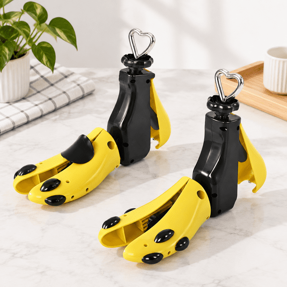Shoe Stretcher for Men Women, Size M (Wm's 8-12;men's 7-11) 2pcs, Adjustable Width Length for Wide Feet