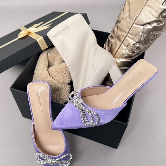 Shoe Surprise Box: Double the Thrill, Half the Price Footwear Women Sandal Summer Walking Shoes Comfort Dance Girl Pu Hip Nail Casual Knee