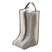 Shoe Transparent Storage Bag, Portable Dust Proof Boot Bags for Cowboy Boots, Shoe Cover Protector Bag for Boots Storage and Organizer Packing, Tall Boot Storage Carry Bag for Travel and Daily Use