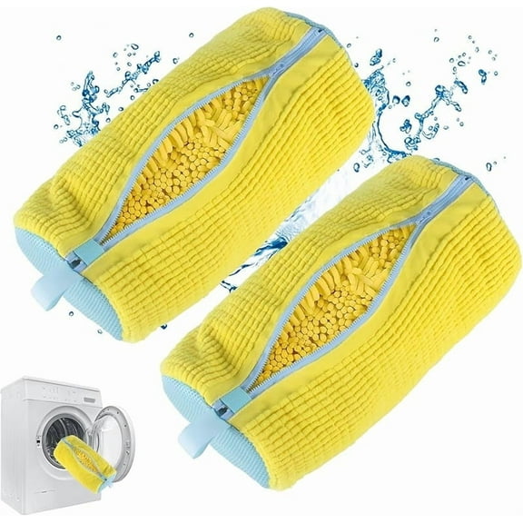 Shoe Washing Bag for Washing Machine, Laundry Wash Bag for Washer and Dryer, Reusable Shoe Washing Bag for All Shoe Types and Sizes, Makes Housework Easier