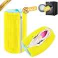 thumbnail image 1 of Shoe Washing Machine Bag 2-Pack Reusable Yellow Value Pack for Tennis Sneakers & Slippers Secure Zipper Lock Quiet Tangle-Free 360° Deep Clean - Laundry, 1 of 7