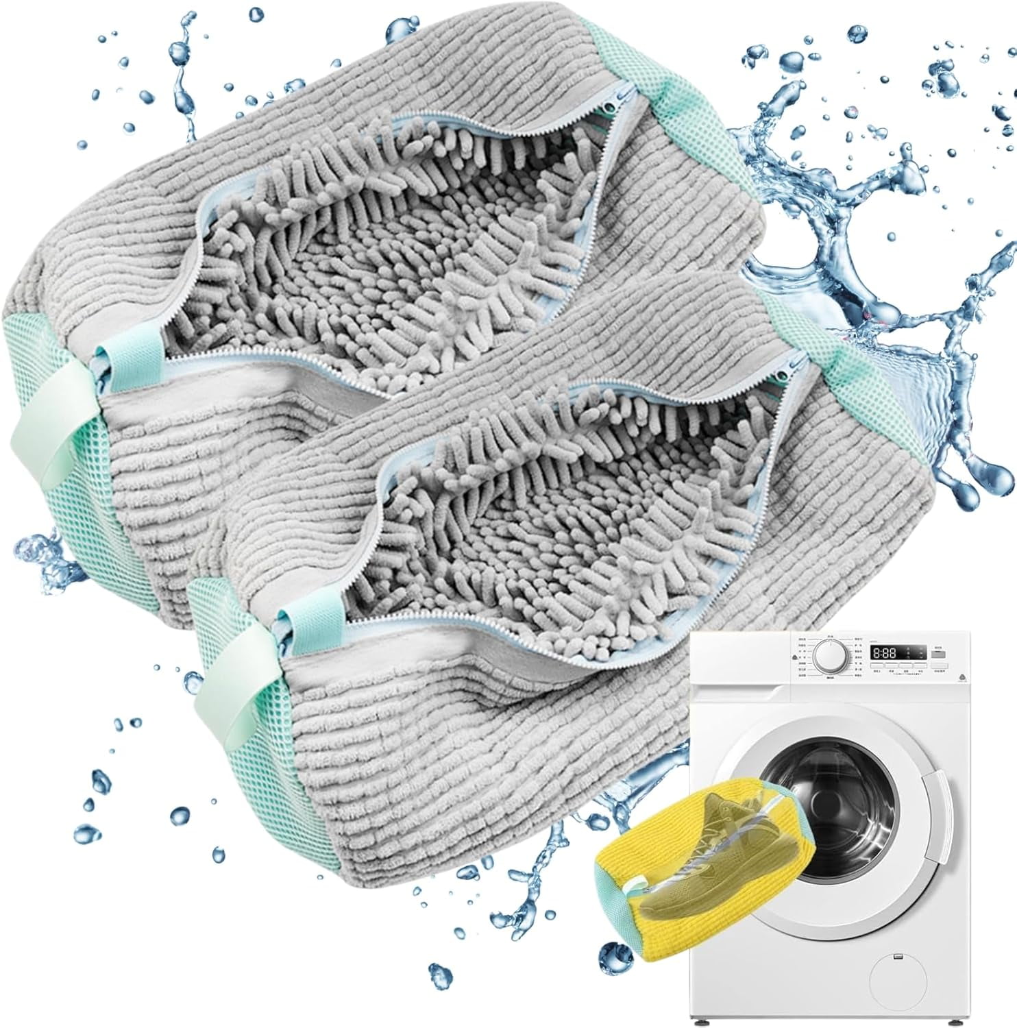 Shoe Washing Machine Bag, Shoe Cleaning Bag for Washing Machine, 2024 ...