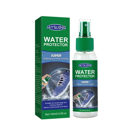 Shoe Water Protector & Antifouling Spray, Waterproof for Leather/Suede Boots, Shoes & Bags,3.38 fl oz