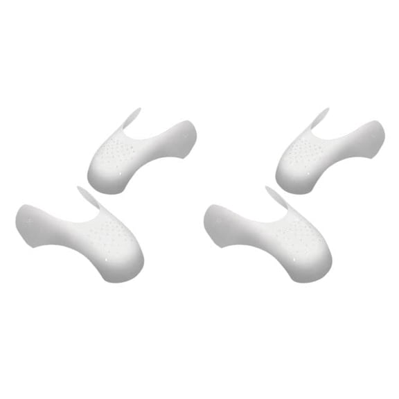 Shoe Crease Protector, 2 Pairs Sneaker Crease Guard Inserts Breathable Anti Crease Shoe Protectors for Storage Travel Daily Use