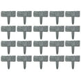 Shoe for Women 20 Pcs Garden Border Edging Grey Stone Effect Edging