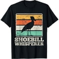 thumbnail image 1 of Shoebill Stork Shoebill T-ShirtMen and women, White Black T-shirt, size: Extra large S-1854XL, 1 of 4