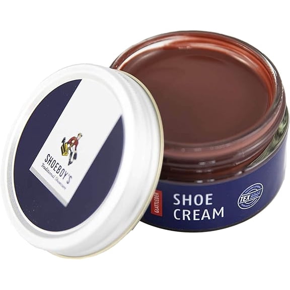 Shoeboy's 40 Brown Shoe cream is the perfect choice for maintaining and rejuvenating your high-quality smooth leather shoes. One of the best shoe polishes.