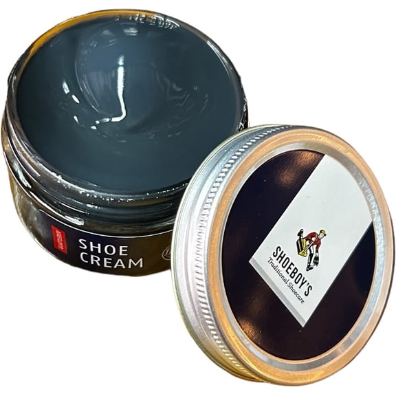 Shoeboy's 86 Graphite Shoe cream is the perfect choice for maintaining and rejuvenating your high-quality smooth leather shoes. One of the best shoe polishes.