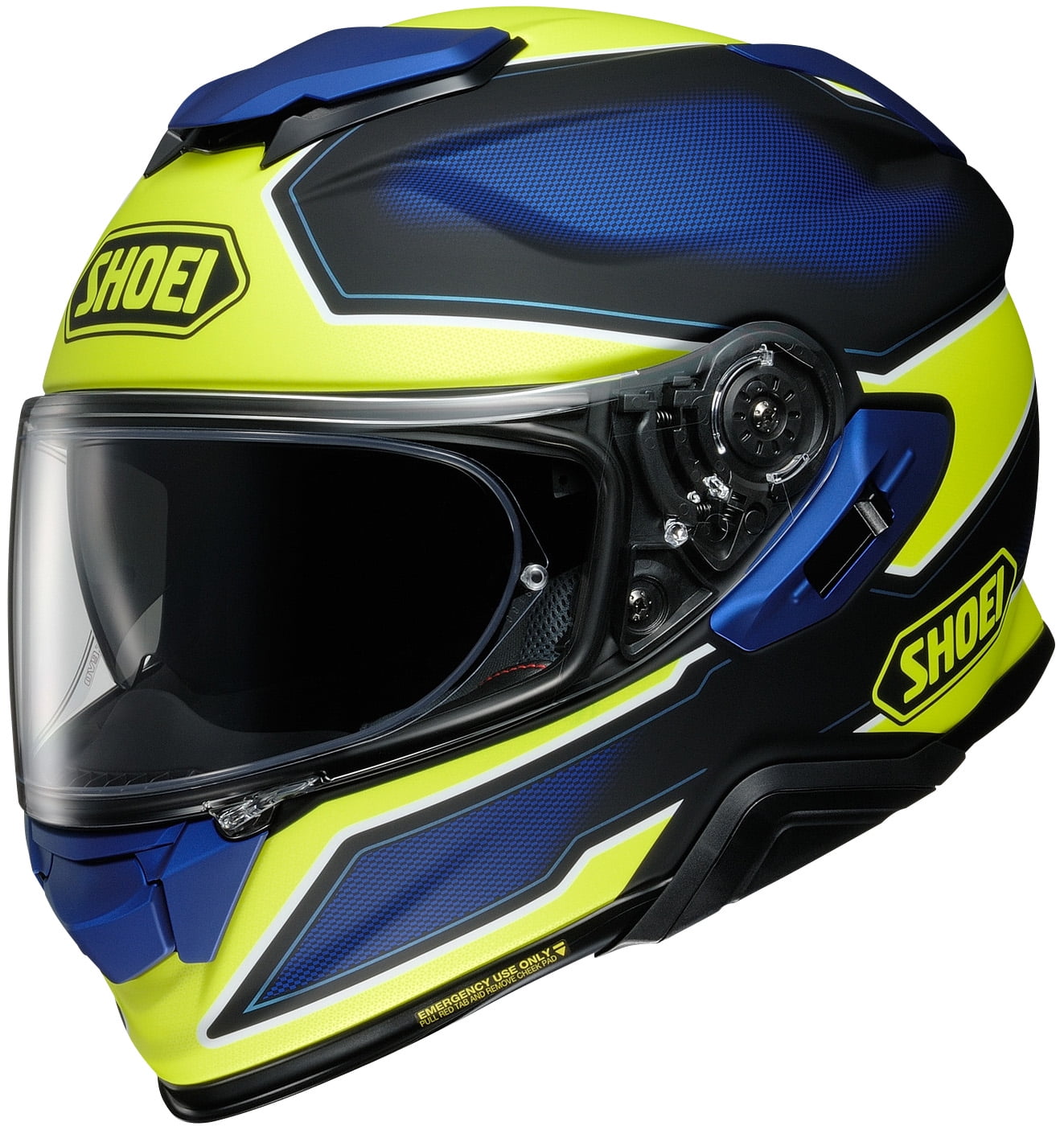 SHOEI ショウエイ GT-Air-II ボナファイド TC-3 Shoei GT-Air II Bonafide TC-3 Full Face Helmet - Yellow