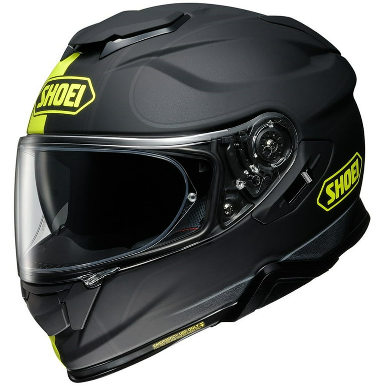 Shoei GT-Air II Redux Helmet Yellow (TC-3) (X-Small, Black Yellow