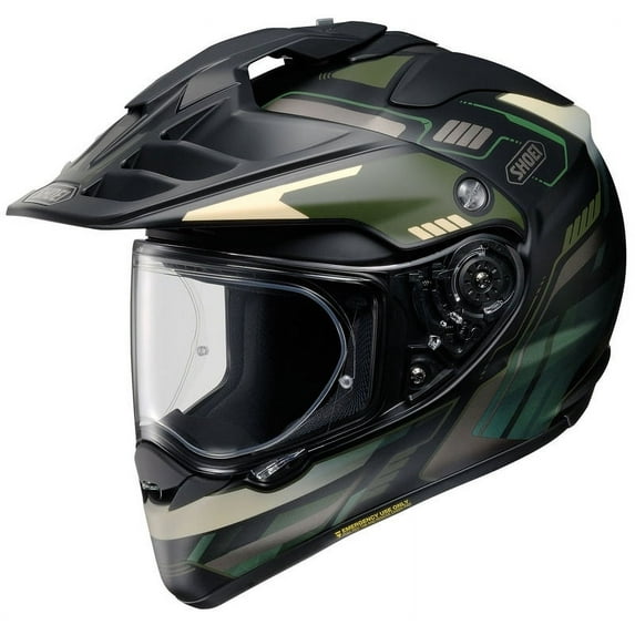 Shoei Hornet X2 Invigorate Helmet Green (TC-4) (Medium, Black Green (TC-4))
