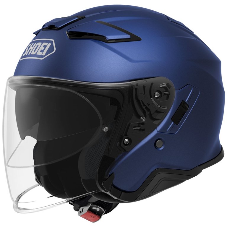 ショウエイJクルーズ Shoei J-Cruise II Mens/Unisex Matte Blue Motorcycle Open
