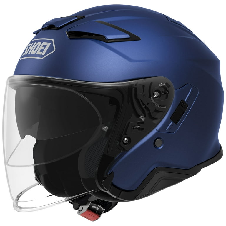 Shoei J-Cruise II Open-Face Helmet - Matte Blue Metallic