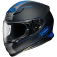 thumbnail image 1 of Shoei RF-1200 Flagger Helmet Blue SML  0109-3102-04, 1 of 1