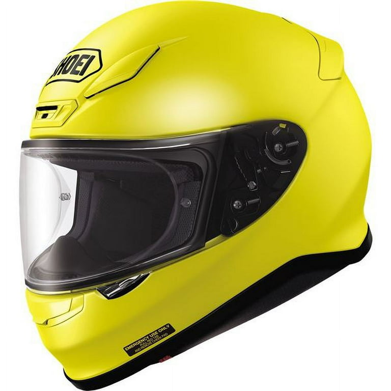 SHOEI フルフェイスヘルメット Super Vyrceイエロー Shoei RF-1200 Full Face Helmet - Brilliant Yellow, All Sizes