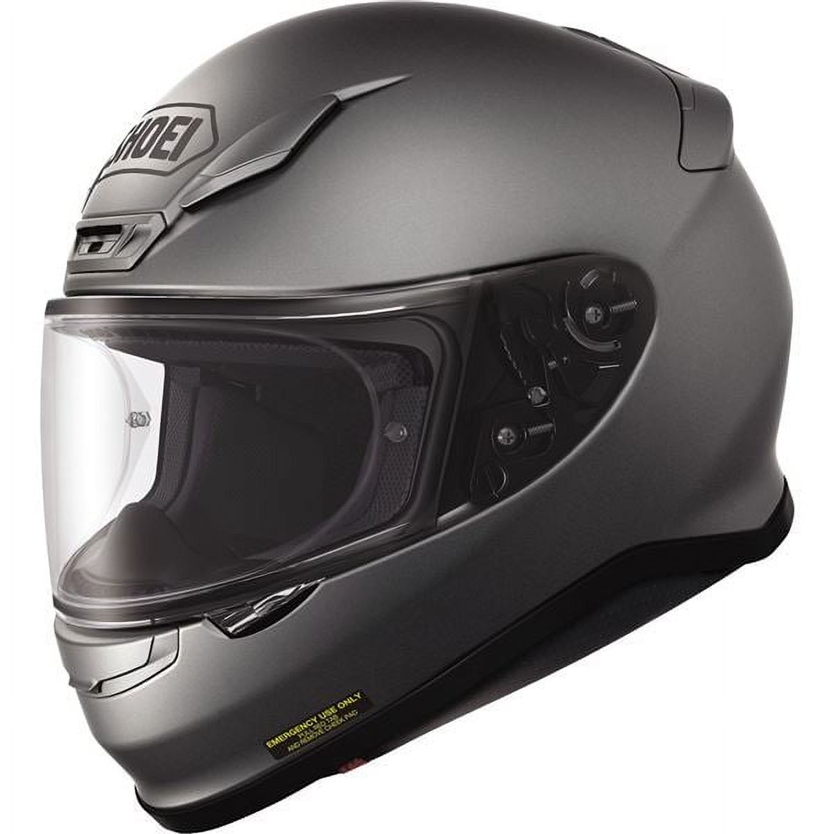 Shoei RF-1200 Full Face Helmet Black, All Sizes