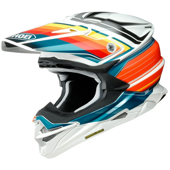 Shoei VFX-EVO Pinnacle Helmet (Small, Orange (TC-8))
