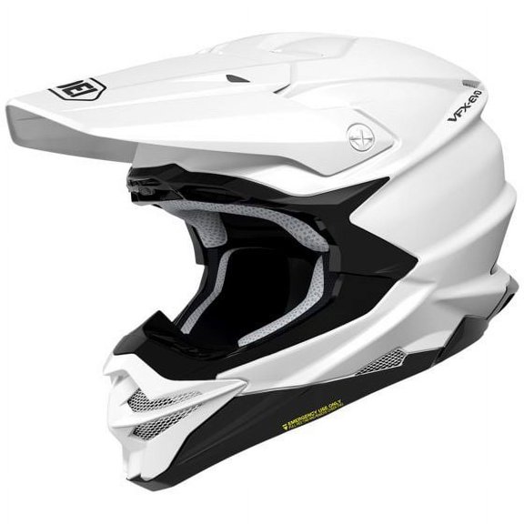 Shoei VFX-EVO Solid Helmet (Md, White)