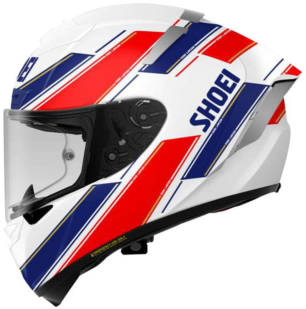 SHOEI　X-fourteen　L Shoei X-Fourteen Brink Full Face Helmet - Ylw/Blue/Wht, All