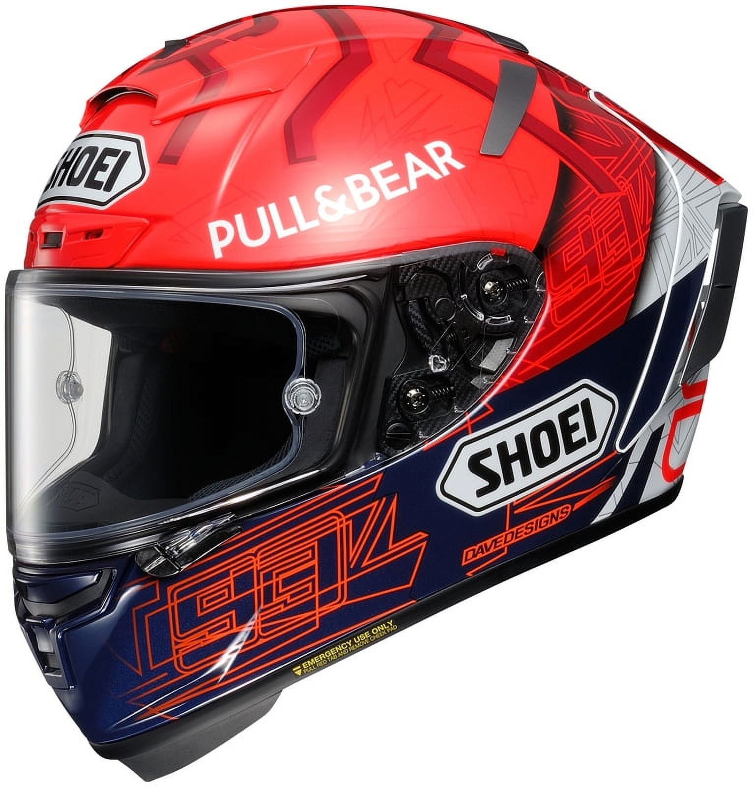 Shoei X-14 Marquez 6 TC-1 Helmet size 2X-Large - Walmart.com