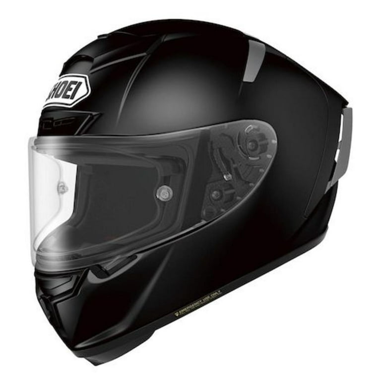 Shoei X-14 Full Shell Motorcycle Helmet with Dual Visor, Matte