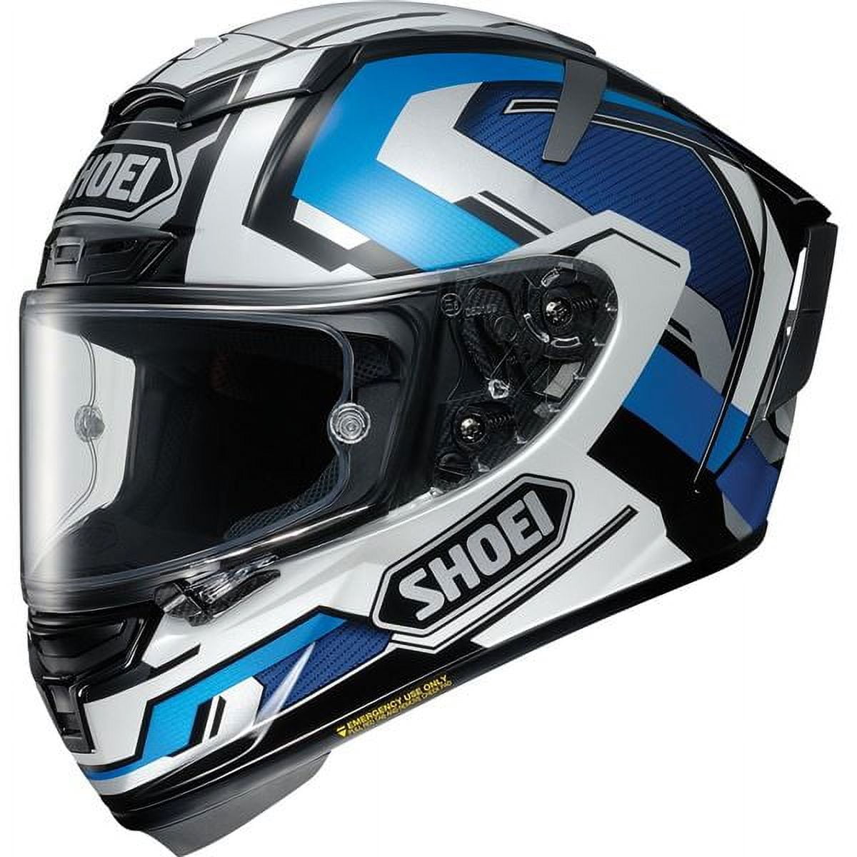 ※あかじそ※SHOEI X-fourteen  b+com SB6x Shoei X-Fourteen (X-14) Marquez 4 Helmet XS - Walmart.com