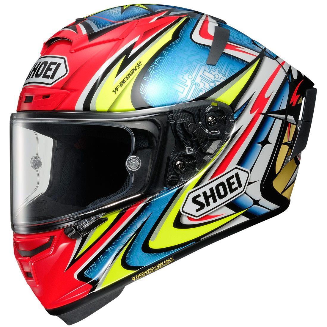 Shoei X-Fourteen Daijiro Memorial TC-1 Full Face Helmet - Red