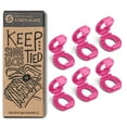thumbnail image 1 of Shoelace Knot Clips by The Original Stretchlace | Keep Shoe Laces Tied & Secure | Shoelace Bow Clip Accessory | PINK, 1 of 7