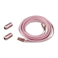 thumbnail image 1 of Shoelaces, Wuztai Elastic No-Tie Shoelaces with Metal Capsule Buckle, 39 Inch Quick Fastening Laces for Adults Kids Sneakers Boots, Pink, 1 of 7