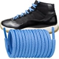 thumbnail image 1 of Shoelaces for Air Jordan 11,Replacement 5MM Shoe Laces Round Polyester Sneaker Shoes(Color:Baby Blue,Size:50Inch), 1 of 5