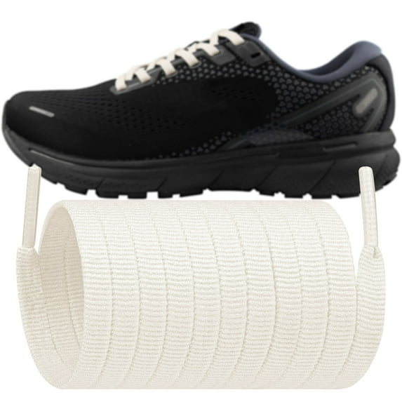 Shoelaces for Brooks Flat Shoe Laces Replacement Running Sneakers Shoes Strings(Color:Sail,Size:45Inch)