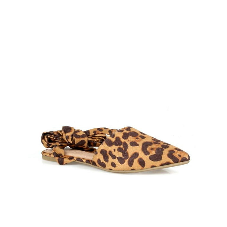Leopard flats walmart sale