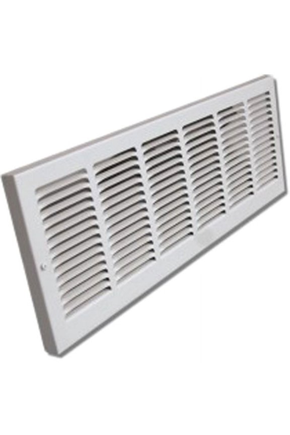 1150 30x6 Soft White Baseboard Return Air Grille (Steel)