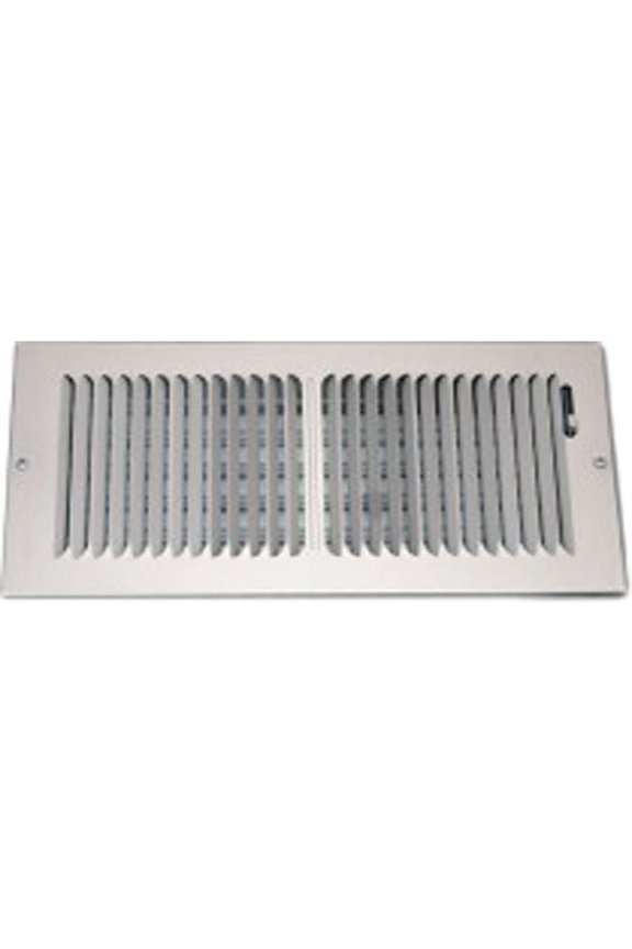850 Series 12X6 White 2-Way Stamped Vent Cover