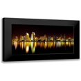 thumbnail image 1 of Shoemaker, Andrew 24x14 Black Modern Framed Museum Art Print Titled - San Diego Skyline, 1 of 5