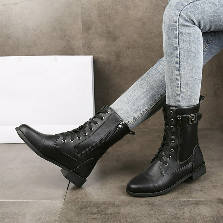 Motorcycle booties womens sale