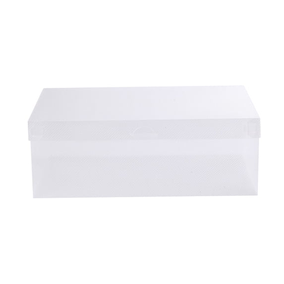 Shoes Box Cardboard, Transparent Dust-Proof Stackable Drawer Shoes Storage Box Container Organizer, Shoe Boxes Cardboard Plastic Shoes Organizer for School College Dorm Rooms Closet
