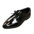 thumbnail image 1 of Shoes Boys British Jelly Toddler Sandals Perform Student Girls Slides Size Toddler Leather Toddler Girl Size Shoes Style Casual Sandals for Girls Toddler Boy's shoes Girl Shoes - Months Toddler G, 1 of 2