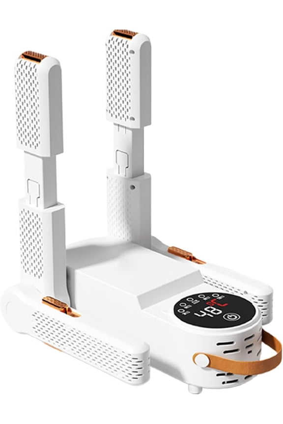 Shoes Dryer Machine with Retractable Rack, Electric Shoe & Boot Dryer with Intelligent Timer, Lightweight Shoe Warmer for Work Boots, Ski Boots, Sneakers & Gloves