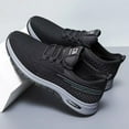 Shoes Flying Woven Breathable Mesh Men‘s Soft Bottom Soft Surface