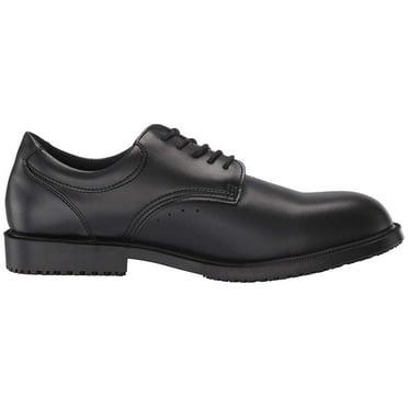 Shoes For Crews Cambridge, Men's Slip Resistant Work Shoes, Water Resistant, Black
