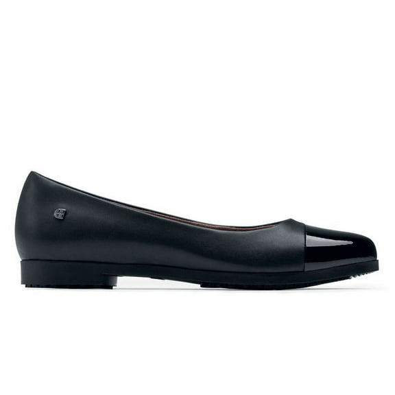 Shoes For Crews Darcy, Women's Slip Resistant, Water Resistant Food Service Work Dress Shoes, Black