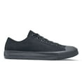 thumbnail image 1 of Shoes For Crews Delray, Men's, Women's, Unisex Slip Resistant Work Shoes, Water Resistant, Black Canvas, 1 of 5