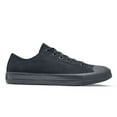 thumbnail image 1 of Shoes For Crews Delray, Men's, Women's, Unisex Slip Resistant Work Shoes, Water Resistant, Black Canvas, 1 of 5