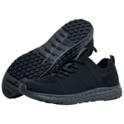 SHOES FOR CREWS Everlight, Men's Slip Resistant Work Shoes, Water Resistant, Black