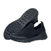 Shoes For Crews Everlight Slip-On, Women's Slip Resistant Work Shoes, Water Resistant, Black