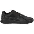 thumbnail image 1 of Shoes For Crews Falcon II, Women's Slip Resistant Work Shoes, Water Resistant, Black Leather, 1 of 9