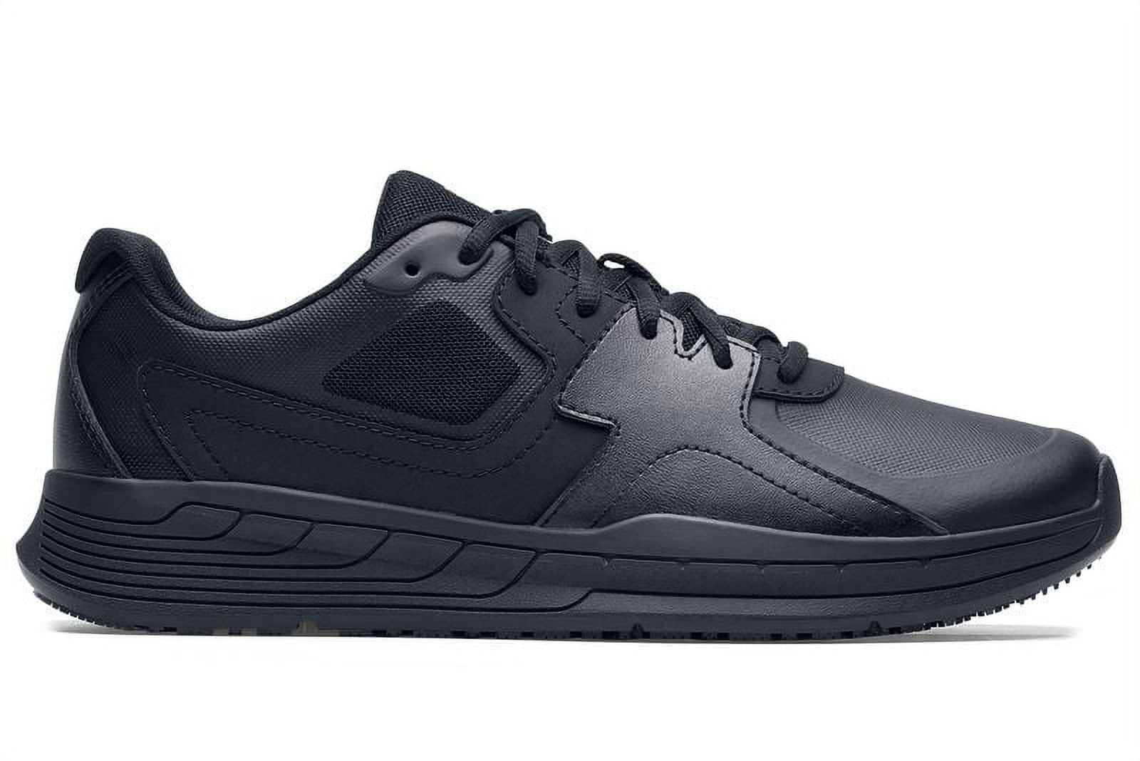Shoes For Crews Falcon II Women s Slip Resistant Work Shoes Water Resistant Black Leather Walmart