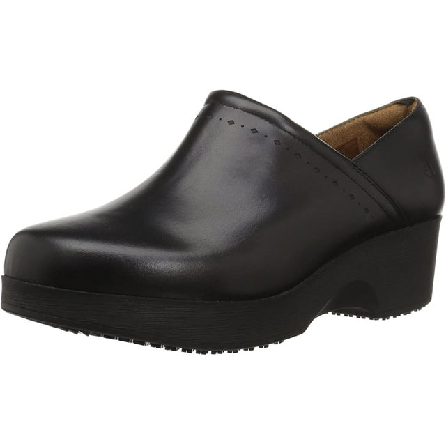 Shoes For Crews LILA Juno, Women's Slip Resistant Work Shoes, Water Resistant, Black